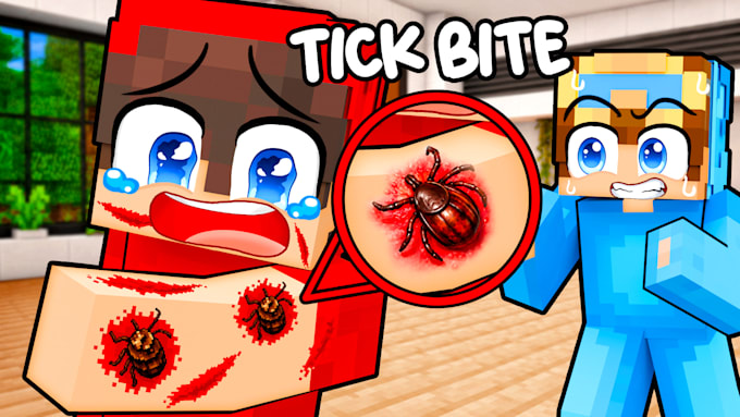 make a professional minecraft thumbnail