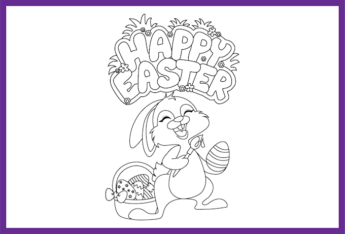 make easter coloring pages for kids