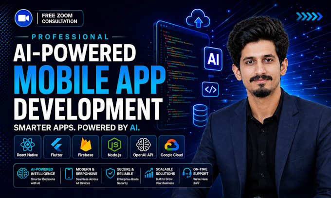 do custom ai mobile app development app developer app builder