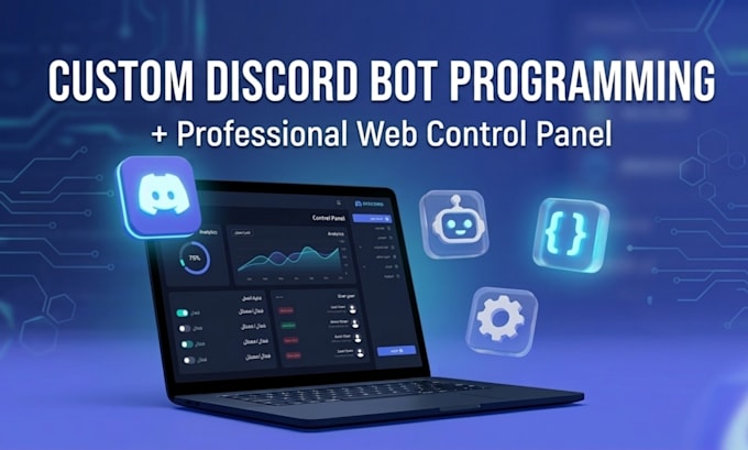 develop a discord bot with backend apis and web panel