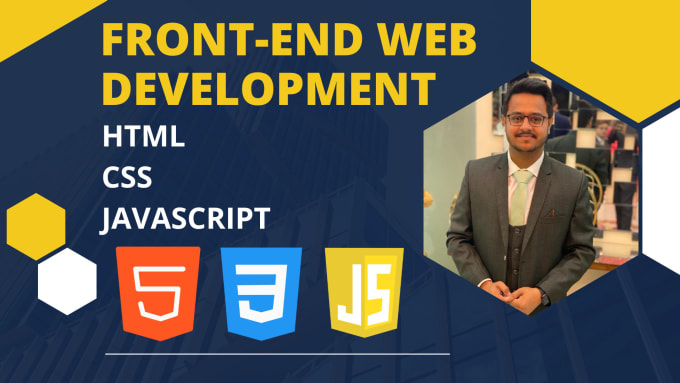Be your front end web developer in html, css, javascript by ...