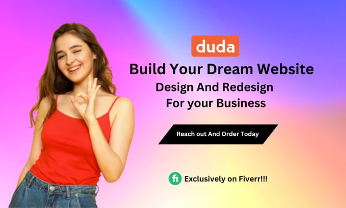 Develop duda website design and redesign by Rafi web expert Fiverr