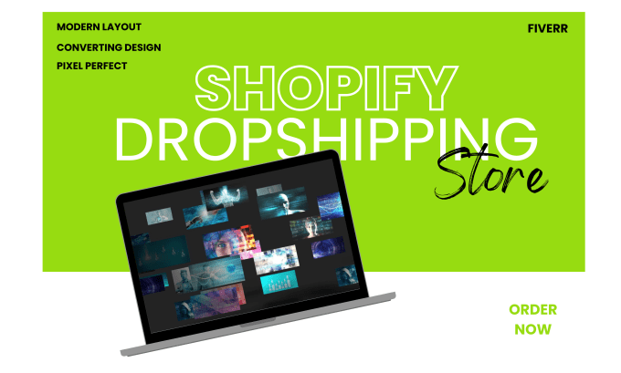 develop shopify dropshipping store or do speed optimization