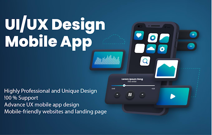 Do ui ux creative design, website dashboard, mobile app ui ux design by ...