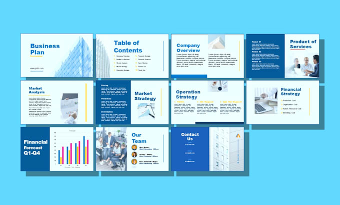 create powerpoint presentation template design