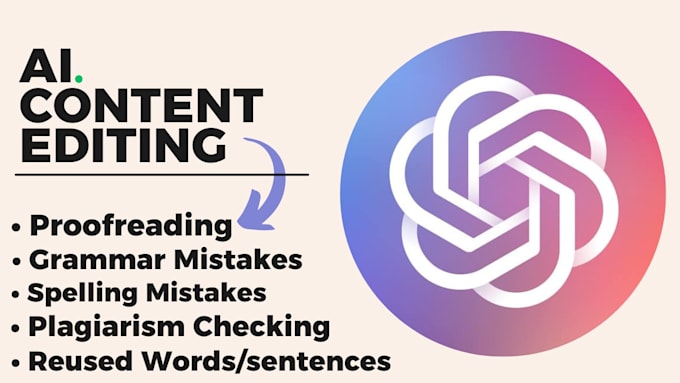 edit chatgpt or ai generated content in 24 hours