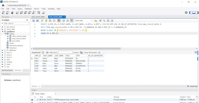 Do data analysis and solve other database related problems by ...