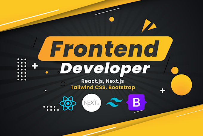 Develop reactjs website, nextjs website by react frontend, next ...