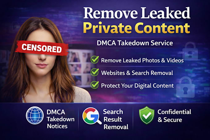 remove stolen images, videos through dmca copyright takedown