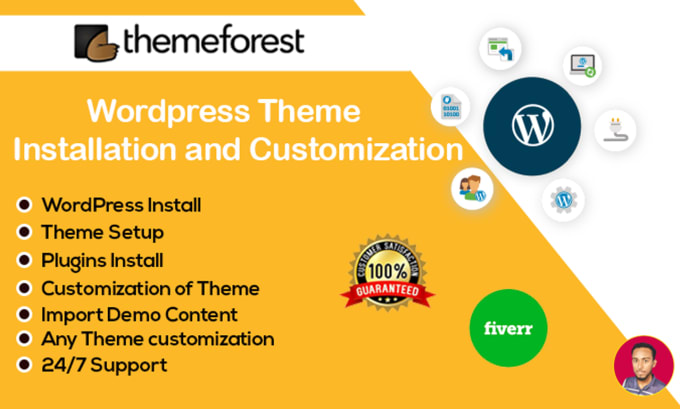 themeforest wordpress theme installation customization theme setup