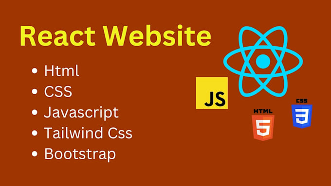 Develop website with react html css and javascript by Saadali760 | Fiverr
