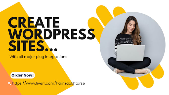 create custom word press sites with all major plugins integrations