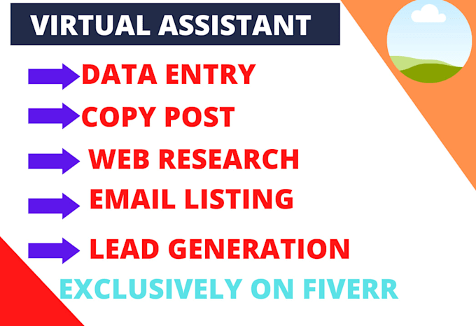 Do data entry, copy paste, excel data entry and web research by ...