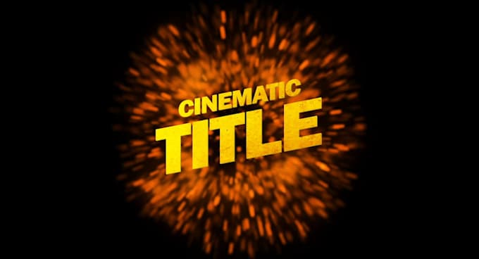Design a title animation motion graphics by Akram201 | Fiverr