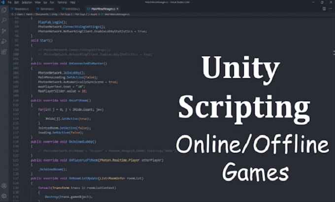 Create professional scripts for your 2d 3d unity game by Hazargame | Fiverr