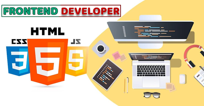 create web page or front end website
