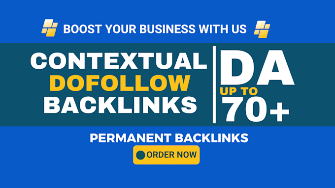 do high quality contextual dofollow backlinks da70