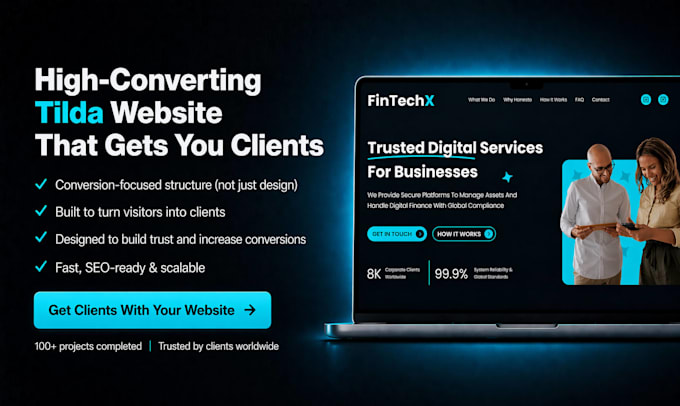 design and build a professional tilda website