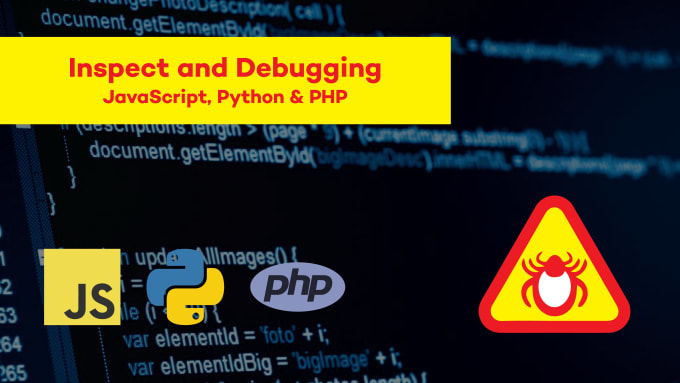 Inspect and fix bugs in python, javascript and php by Mrfrayman | Fiverr