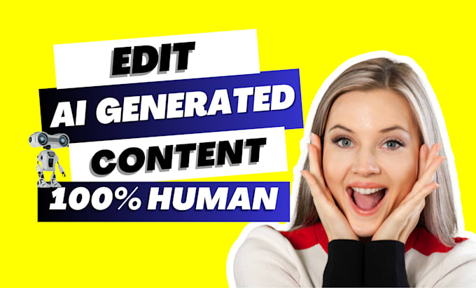 humanize ai content, rewrite ai content as a content writer