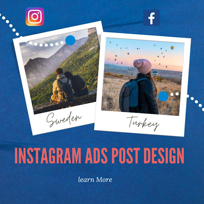 Design facebook ads, instagram ads, and social media design by
