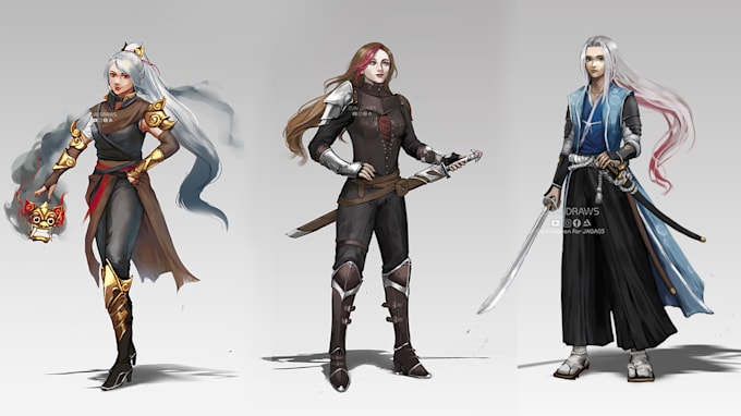 design your character fullbody