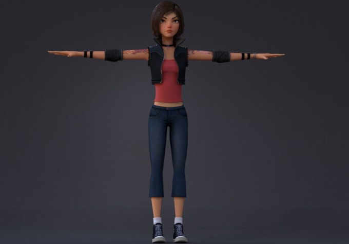 Create 3d Character Modeling 3d Rigging 3d Model 3d Metahuman Character By Kaazimanimator