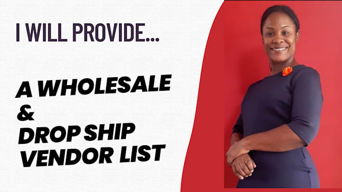 provide a wholesale and dropship vendor list
