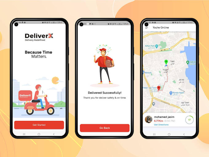 ecommerce app delivery app with stripe integration
