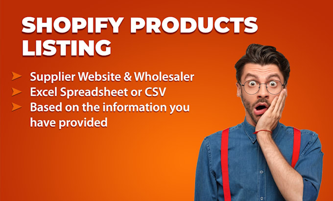 shopify products listing manually to your shopify store