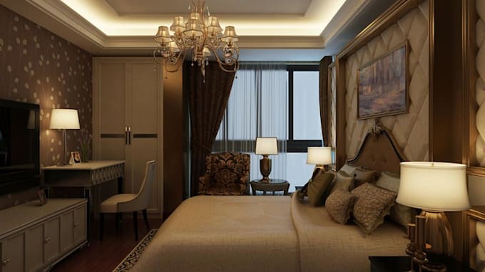 Best Deals! I will do realistic interior design residential or commercial  for $75