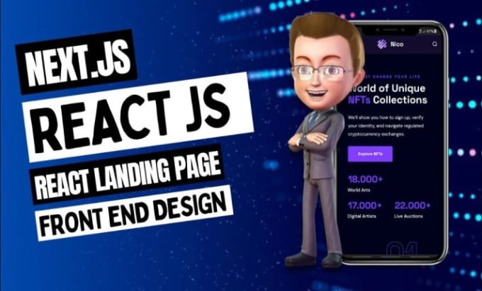 Create web app using next js, react js, and typescript by Ahmedraza0005 ...