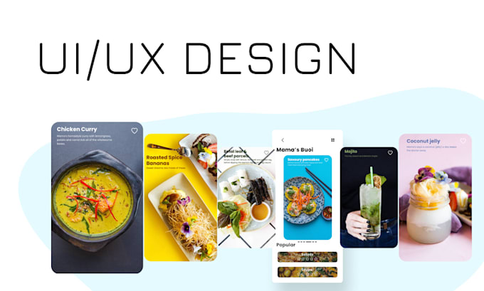 Design modern and clean ui ux design for mobile apps by Ajungbag | Fiverr