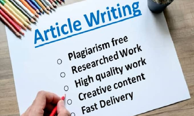 do research and write articles for you as per your requirements