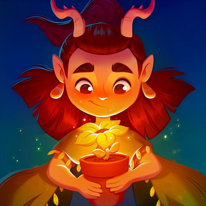 create children book illustration