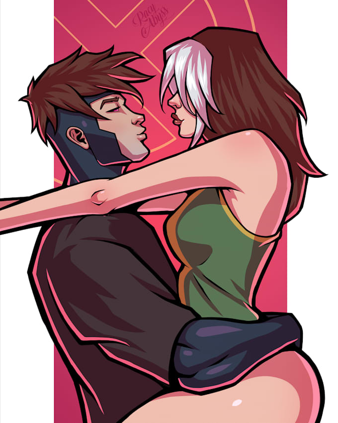 draw nsfw and sfw art in my comic cel shading style