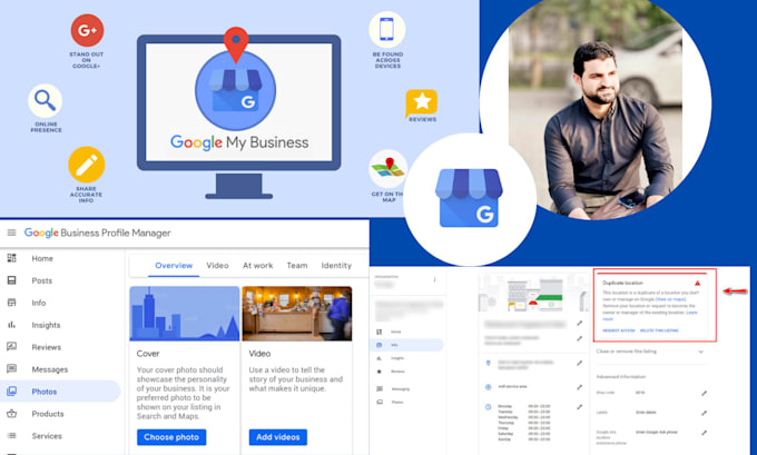 create, fix, and optimize your google my business profile
