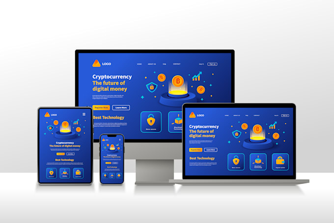 Develop a stylish website using html, css, bootstrap by Binary_bytes ...