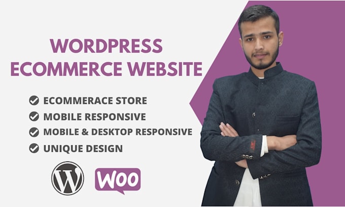 Design or redesign responsive wordpress website and ecommerce store by ...