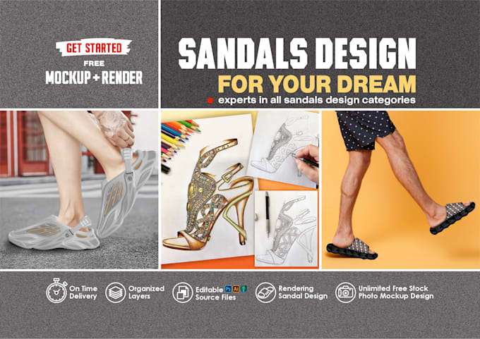 Creer une sandale design comprend toutes les categories pour vos besoins