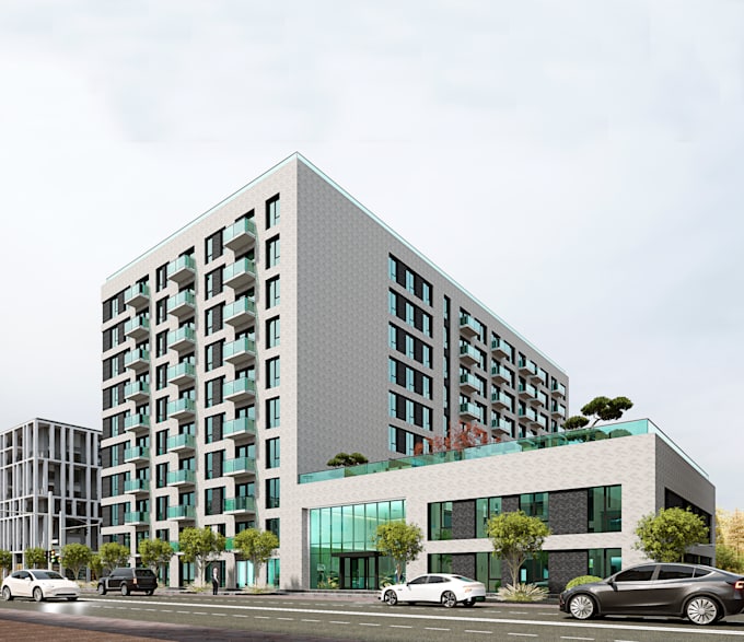 3d animation, exterior and interior in d5 render