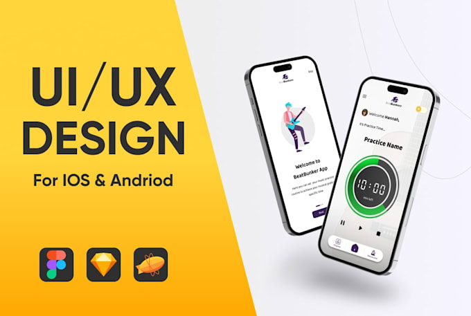 Create modern and user friendly ui ux designs by Mohamedaffara | Fiverr