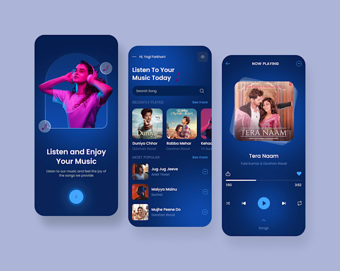 Build online music app and spotify app and live streaming app like bigo