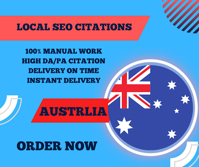 do live 350 aus local SEO citations and directory submission