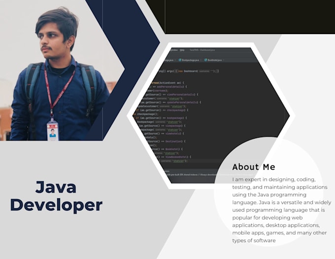 Design java projects using gui by Syedrizvi590 | Fiverr