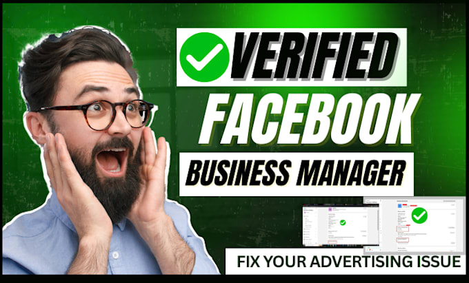 fix or create facebook business manager and ad account
