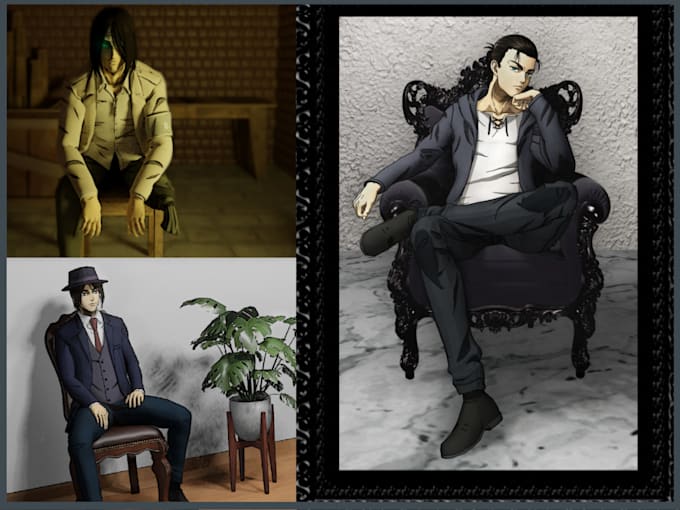 model your character in 3d