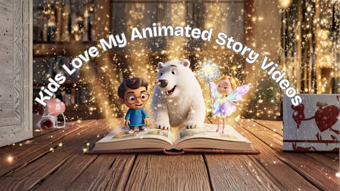 create engaging kids story animation videos for youtube