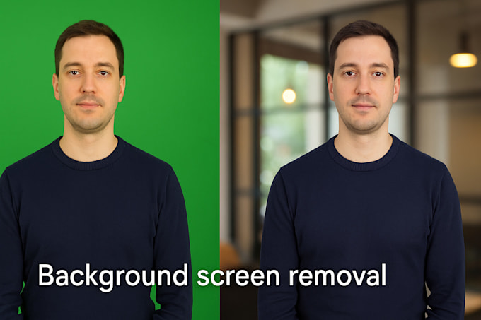 green screen removal or background removal from your video