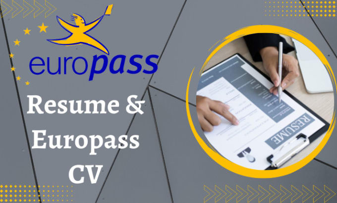 Create Or Edit Your Official Europass Cv By Faisalimam45 Fiverr 6716